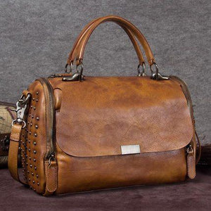 Handmade Duffle Bag, Travel Bag, Ladies Handbag, Overnight Bag