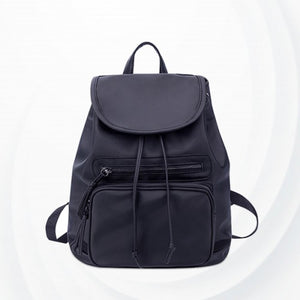 Casual Fashion Travel Backpack Ladies Shoulder Bags - Black